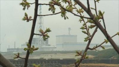 Nuclear plant in Tokaimura