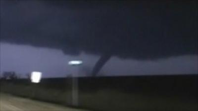 Tornado in Iowa