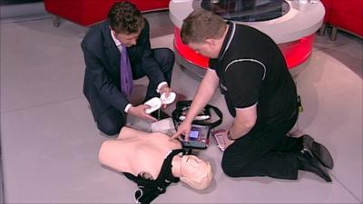 How to use a defibrillator