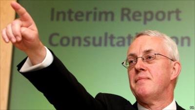 Sir John Vickers, head of the Independent Commission on Banking (ICB)