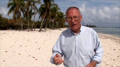 Site of Bay of Pigs invasion in Cuba