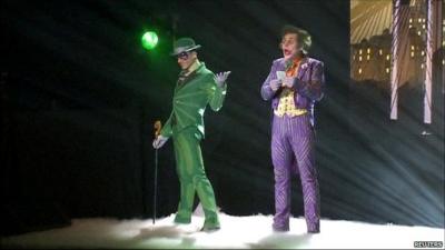 The Riddler and The Joker