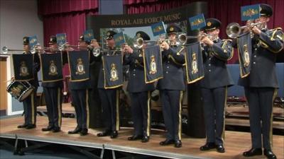 Fanfare Trumpets of the Central Band of the Royal Air Force