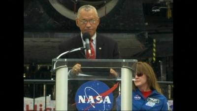 Nasa administrator Charles Bolden