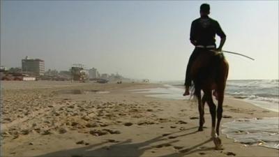 Gaza beach