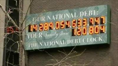 US national debt clock