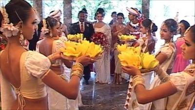 Wedding in Sri Lanka