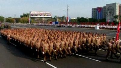 Parade in Havana