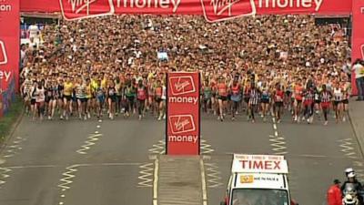 London Marathon start