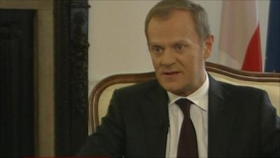 Polish PM Donald Tusk