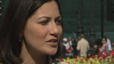 The BBC's Mishal Husain