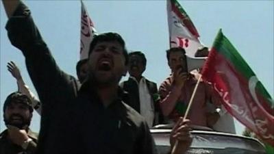 Protests in Pakistan