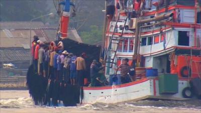 Thai fishing boat