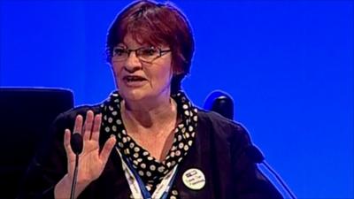 NUT General Secretary Christine Blower