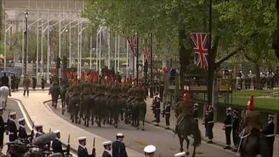 Royal wedding rehearsal