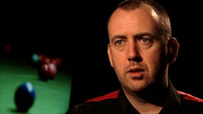 Mark Williams after his quarter-final win against Mark Allen