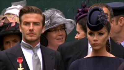 David and Victoria Beckham