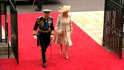 Prince Charles and the Duchess of Cornwall