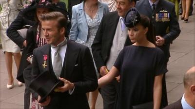 David and Victoria Beckham