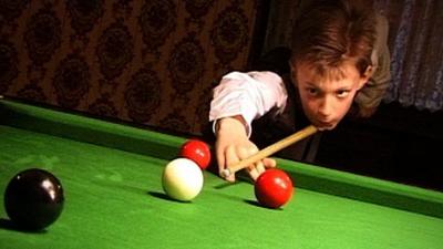 A teenage Judd Trump