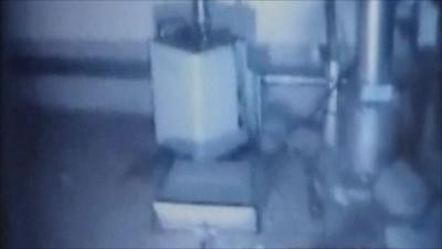 Footage of inside of Fukushima reactor