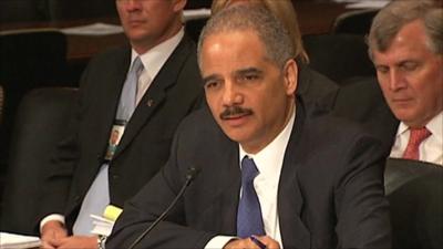 US Attorney General Eric Holder