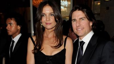 Katie Holmes and Tom Cruise