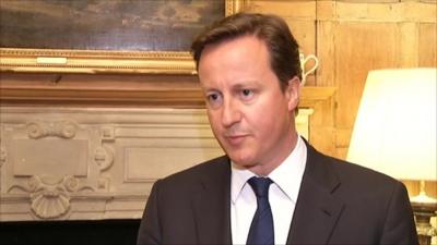 Prime Minister David Cameron