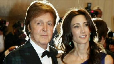 Sir Paul McCartney and Nancy Shevell