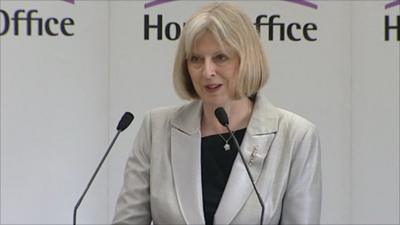 Home Secretary Theresa May