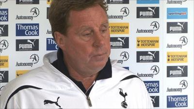 Spurs boss Harry Redknapp