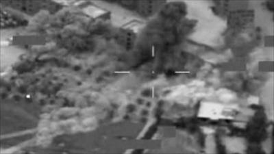 Nato bomb footage