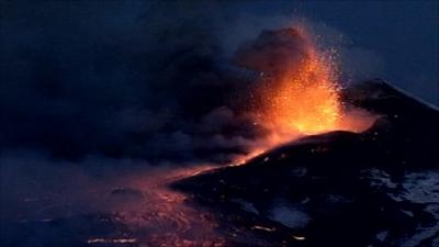 Etna eruption