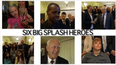 Big Splash recognises Swimming heroes