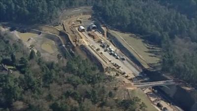 The Hindhead tunnel