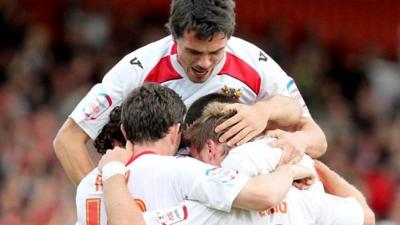 Highlights - Stevenage 2-0 Accrington Stanley - BBC Sport