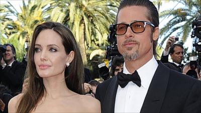 Angelina Jolie and Brad Pitt