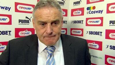 Cardiff City manager Dave Jones