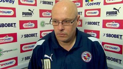 Reading manager Brian McDermott