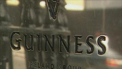 Guinness plaque