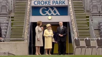 The Queen at Croke Park