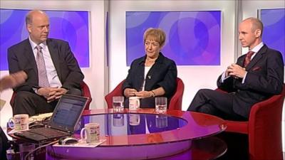 Chris Grayling, Margaret Hodge and Daniel Hannan