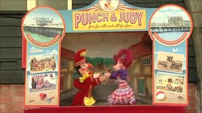 Punch and Judy graphic