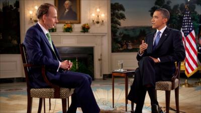 Andrew Marr interviews US President Barack Obama