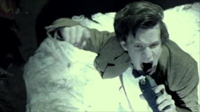 Matt Smith as the Doctor