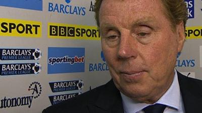 Tottenham Hotspur manager Harry Redknapp