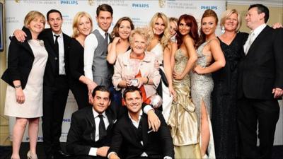 The cast of The Only Way is Essex