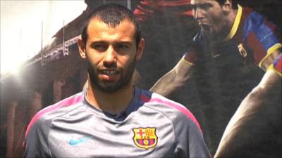 Barcelona's Javier Mascherano