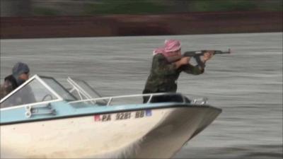 Anti-pirate training in West Virginia