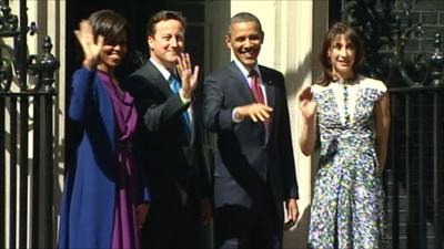 Michelle Obama, David Cameron, Barack Obama, Samantha Cameron